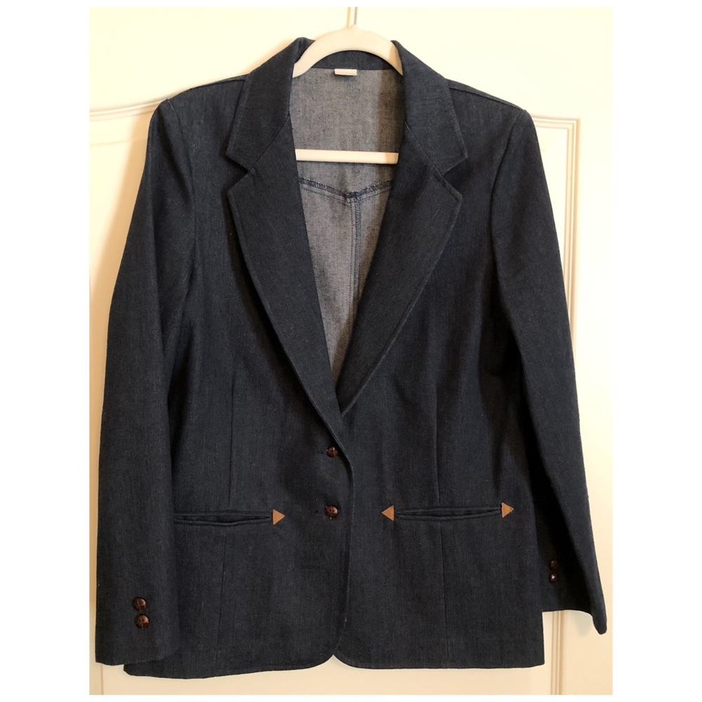 Vintage 70s Levi’s Strauss & Co. Denim Western Blazer Jacket
